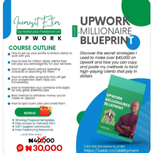 Upwork Millionaires Blueprint (UMB)