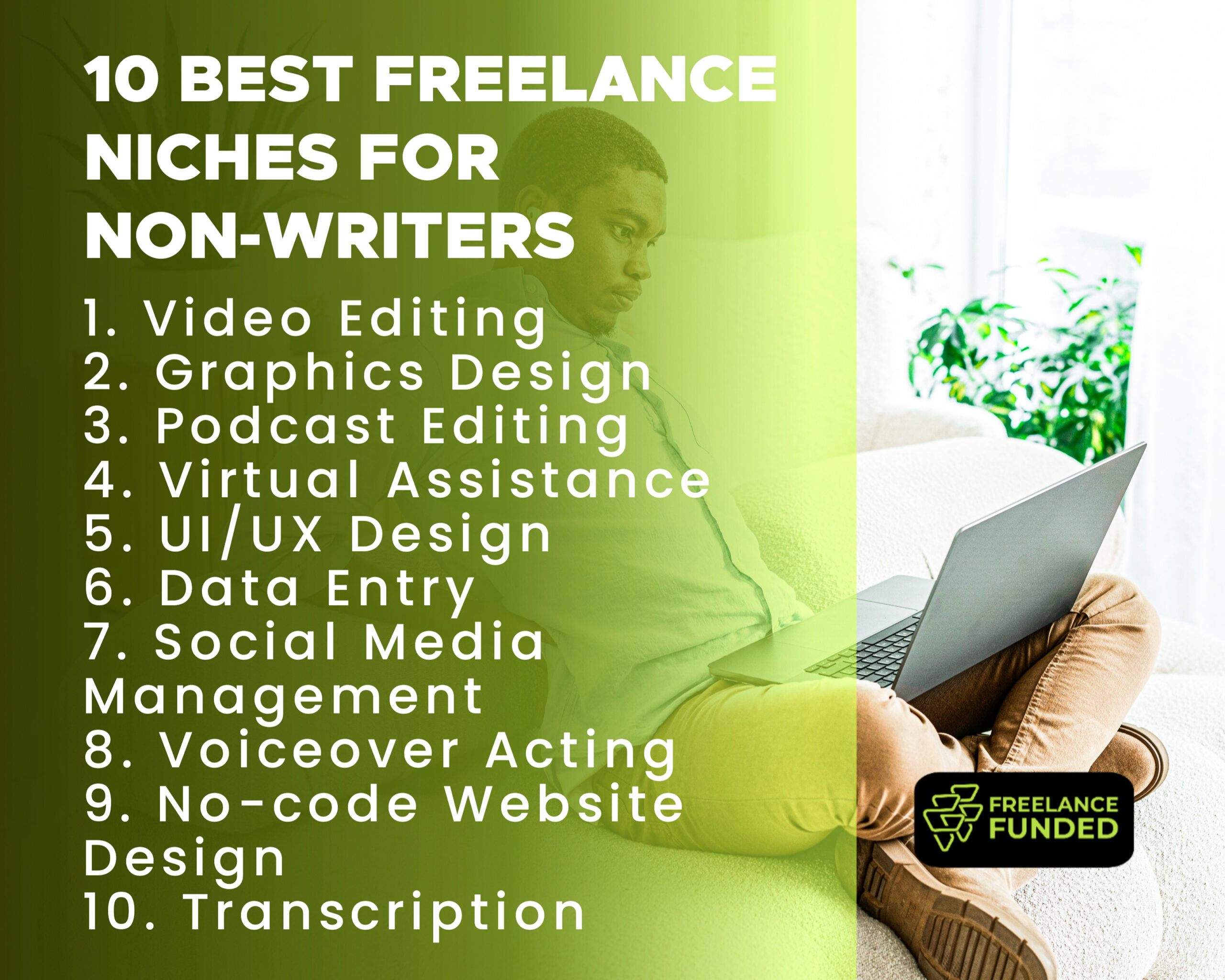 freelancing niches for non-writers