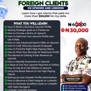 Upwork Millionaires Blueprint (UMB)